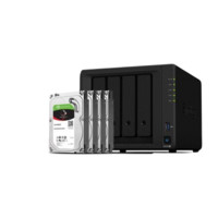 Synology 群晖 DS920+ 4盘位 NAS存储 黑色（J4125 4GB 14TB*4）