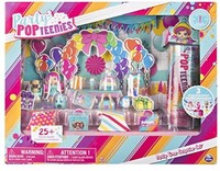 Party Popteenies - Party Time 惊喜套装，带五彩纸屑，可收藏娃娃和配饰