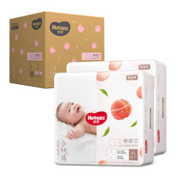 HUGGIES 好奇 Huggies  铂金装  小桃裤纸尿裤 尿不湿 XL64片新老包装交替发货