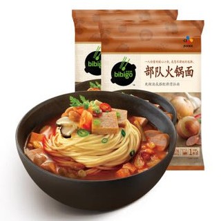 必品阁（bibigo）部队火锅面 233g*2组合装 方便菜 韩餐 半成品菜 *2件