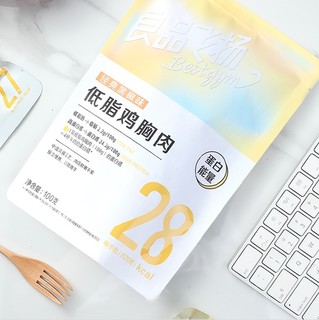 BESTORE 良品铺子 liangpinpuzi 良品铺子 低脂鸡胸肉  经典黑椒味 100g