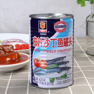 MALING 梅林 B2 梅林 茄汁沙丁鱼罐头 425g