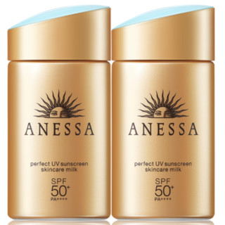 ANESSA 安热沙 水能户外清透防晒乳 2018年版 SPF50+ PA++++ 60ml*2