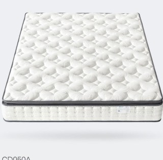 林氏木业 CD050A 防螨天丝乳胶床垫 白色 1.5*1.9m 厚度230mm