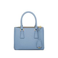 PRADA 普拉达 Galleria系列Saffiano女士小牛皮拉链单肩手提包1BA906