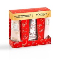 银联爆品日： L'OCCITANE 欧舒丹 花香护手霜套装 三支装 （樱花30ml+玫瑰30ml+格拉斯橙花30ml）