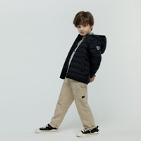 BOSIDENG 波司登  儿童连帽羽绒服 8056黑色 90/52