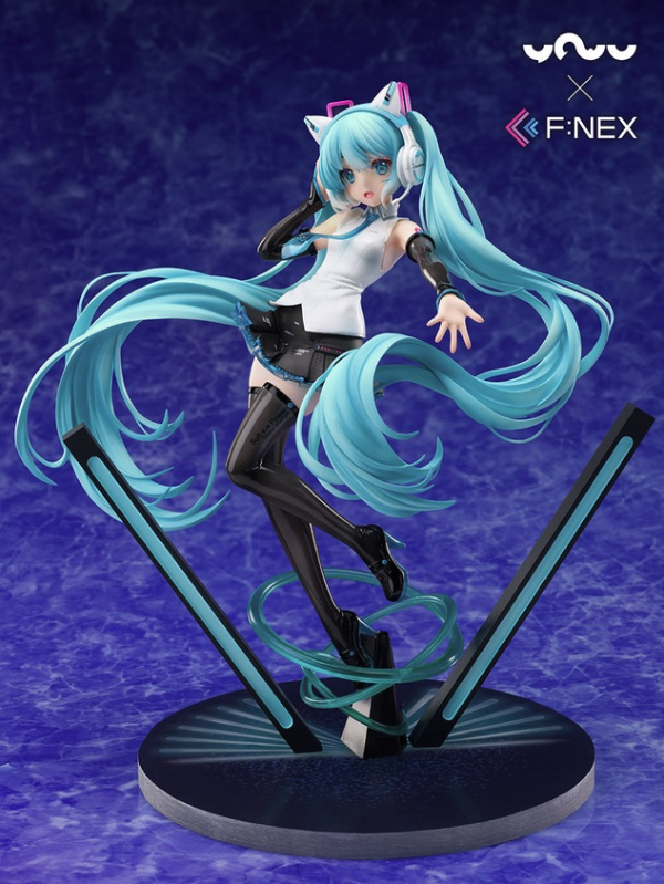 fnexyowu初音未来猫耳耳机ver17完成品手办