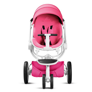 Quinny 酷尼 Moodd系列 婴儿推车+睡篮+提篮 粉色