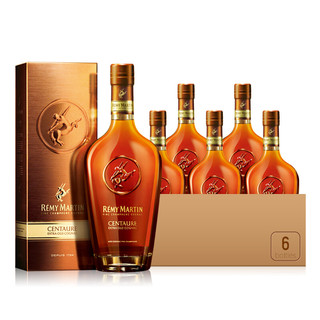 RÉMY MARTIN 人头马 X.O系列 干邑白兰地 1L*6瓶