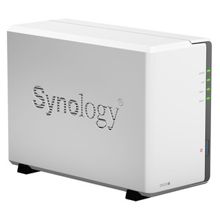 Synology 群晖 DS220J 2盘位NAS (RTD1296、512MB）