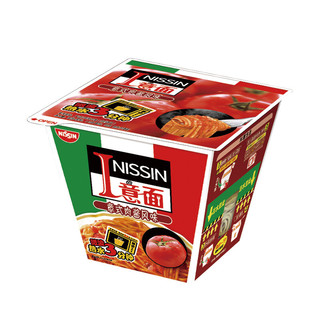 NISSIN 日清食品 日清 方便面 I意面 意式肉酱风味 113g*12碗整箱装意大利面