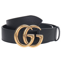 GUCCI 古驰 GG Marmont系列 406831 DJ20T 1000 皮带 (黑色、105)