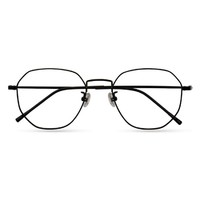 潮库 1899纯钛近视眼镜框（赠1.56防蓝光镜片） *3件