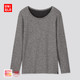  UNIQLO 优衣库 HEATTECH EXTRA WARM 418331 圆领T恤　