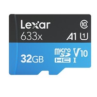 Lexar 雷克沙 633x 32GB Class 10 高速microSD存储卡
