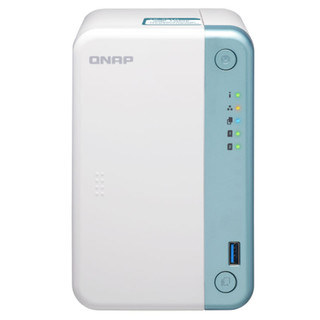 QNAP 威联通 TS-251D 2盘位NAS（赛扬J4005、2GB）