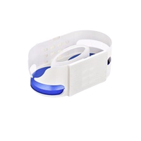 BELO 百露 塑料多功能旋转收纳篮 1层 白蓝色