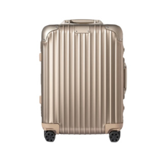 RIMOWA 日默瓦 ORIGINAL系列双杆竖条纹铝镁合金TSA海关锁搭扣拉杆箱92552004