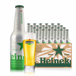 Heineken 喜力  黄啤酒  铝瓶 330ml*24罐*3+双Z 预调鸡尾酒 经典酸橙味 4听装*3