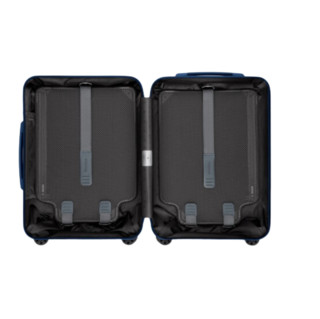 RIMOWA 日默瓦 ESSENTIAL SLEEVE系列双杆竖条纹聚碳酸酯TSA海关锁拉链拉杆箱84252634哑蓝色20英寸