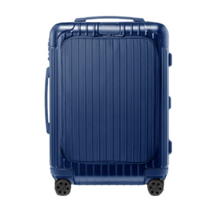 RIMOWA 日默瓦 ESSENTIAL SLEEVE系列双杆竖条纹聚碳酸酯TSA海关锁拉链拉杆箱84252634哑蓝色20英寸