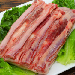 千德福 带皮驴肋板500g/袋 炖汤生鲜驴肉驴肋条新鲜肉类毛驴肉鲜驴肉