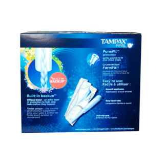 TAMPAX 丹碧丝 珍珠系列 塑胶导管式卫生棉条套装 (L轻吸收量10支*2+R普通吸收量30支*2+S大吸收量10支*2)