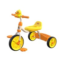 PLUS会员：luddy 乐的 1023s 儿童三轮脚踏车 小黄鸭