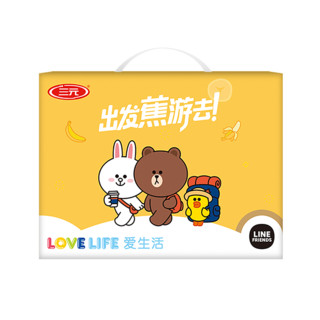 SANYUAN 三元  LINE FRIENDS 合作款 香蕉牛奶饮品 200ml*10盒