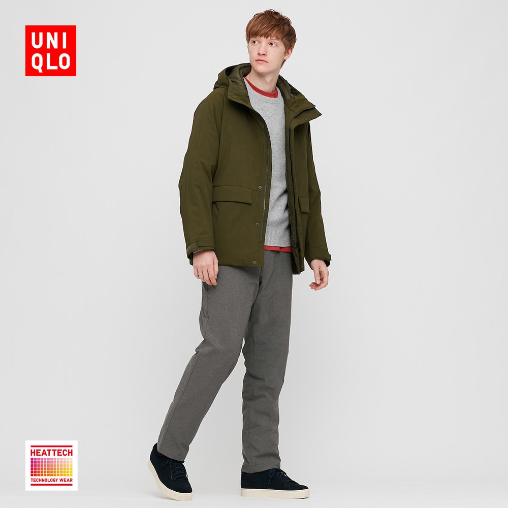 优衣库男装防风extrawarm长裤429005uniqlo