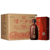 泸州老窖 紫砂大曲酒 52%vol 浓香型白酒 500ml*6瓶 整箱装