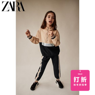 ZARA 童装女童 秋冬新品 DELUXE 慢跑裤 01639707620