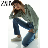 ZARA 02715241982  女士皱痕效果衬衫