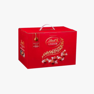 Lindt 瑞士莲 LINDOR软心 牛奶巧克力 2.4kg 蝴蝶喜糖盒装