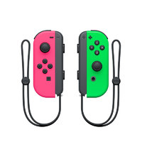 Nintendo 任天堂 海外版 Joy-con 游戏手柄 电光粉红&光绿