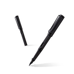LAMY 凌美 钢笔 Safari狩猎者钢笔男女墨水笔进口可替换墨囊笔芯练字专用
