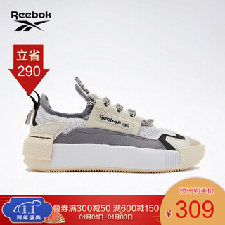 Reebok锐步运动 Sudeca 男女潮流百搭低帮休闲鞋 FZ2003_浅灰色 40