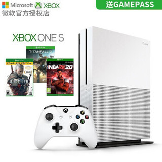 微软（Microsoft）Xbox One X/S 1TB天蝎座家用体感4K游戏机国行Xbox One S套装