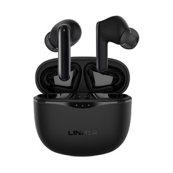 LINNER 聆耳 NC300 Pro 入耳式真无线蓝牙降噪耳机 黑色