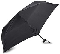 新秀丽雨伞Samsonite Manual Flat Compact Umbrella