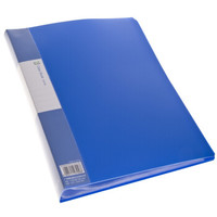 凑单品：GuangBo 广博 A3130 30页资料册 锐文系列 蓝色 单只装 *4件