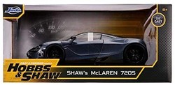 Jada 《速度与激情：特别行动 Hobbs & Shaw》Shaw的McLaren 720S 1/24 模型汽车