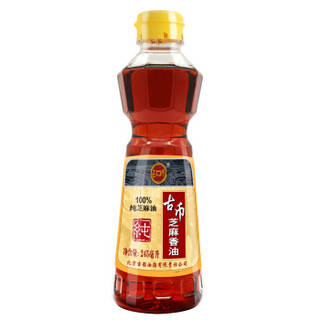 古币 芝麻香油 100%纯芝麻油 火锅蘸料 245ml 京粮出品 北京老字号 *9件