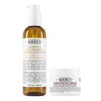 Kiehl's 科颜氏 金盏花系列面部清洁护肤套装 (保湿面霜50ml+洁面啫喱230ml)