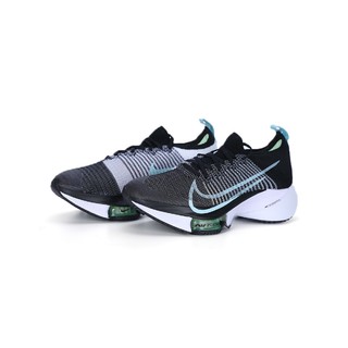 NIKE 耐克 Air Zoomtempo Next% 女子跑鞋 CI9924-001 黑白/浅蓝 36