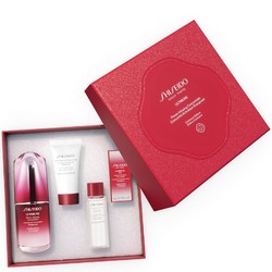 SHISEIDO 资生堂 Ultimune 假日套装（红腰子精华 50ml+洁面膏 15ml+精萃水 30ml+眼部精华液 3ml）