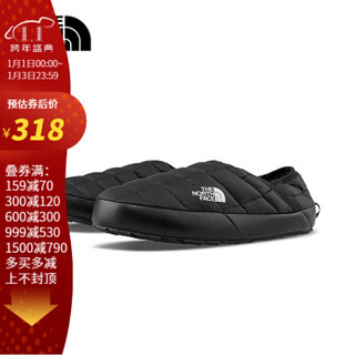 北面休闲鞋男20秋冬上新 TheNorthFace户外休闲保暖抓地3UZN KY4/黑色/白色 8 *3件