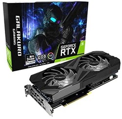 玄人志向 NVIDIA GeForce RTX3070 显卡 GDDR6 8GB GALAKURO GAMING系列 GG-RTX3070-E8GB/OC/DF