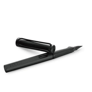 LAMY 凌美 钢笔 Safari狩猎系列 磨砂黑 EF尖 50周年纪念款礼盒装